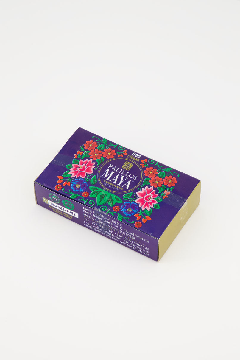 Palillos de Dientes MAYA | Caja grande
