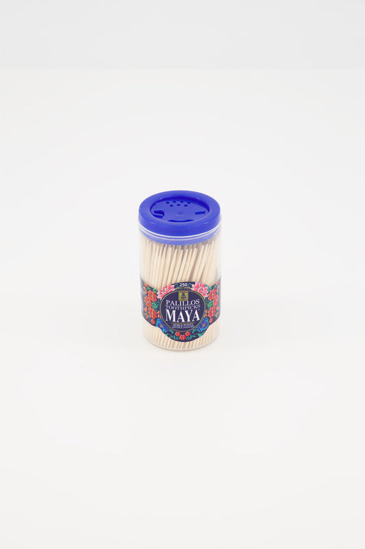 Vasitos de Palillos de Dientes MAYA