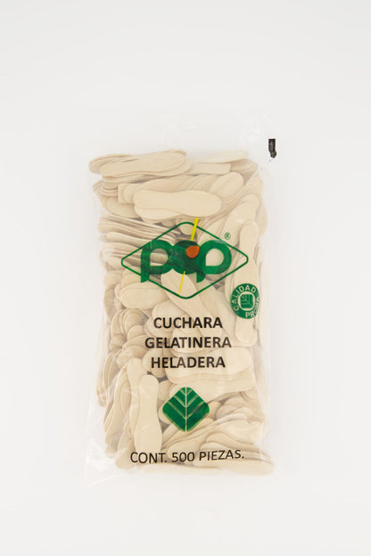 Cuchara Gelatinera de Madera POP