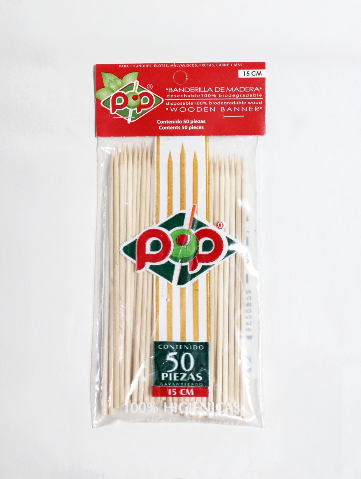 Palos para banderillas 15 cm