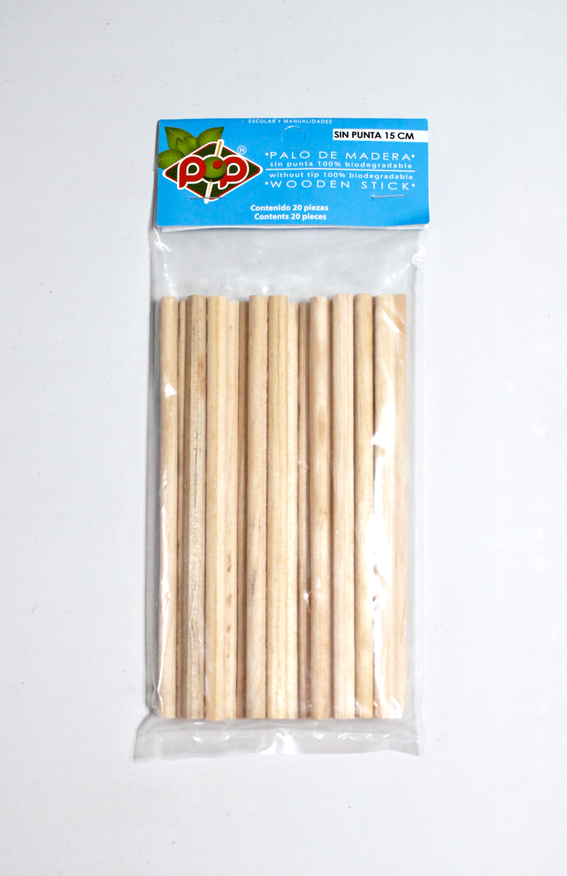 Palos para Bandera de 15 cm