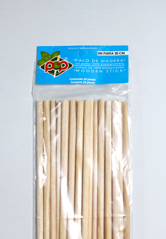 Palos para Bandera de 30 cm