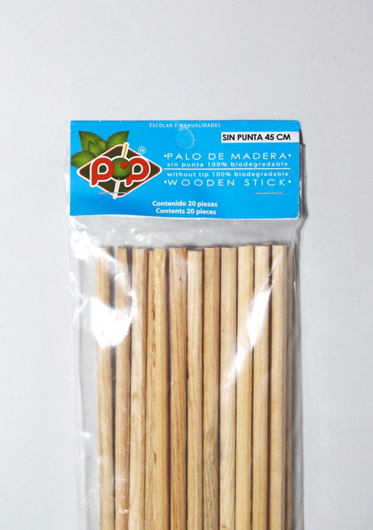 Palos para Bandera de 45 cm
